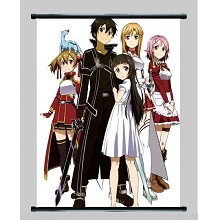 Sword Art Online anime wallscroll