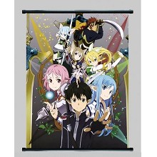 Sword Art Online anime wallscroll