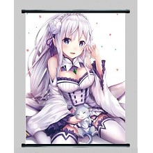 Re:Life in a different world from zero Rem wallscroll