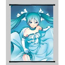 Hatsune Miku anime wall sroll