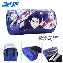 YURI on ICE anime pen bag