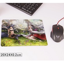 Granblue Fantasy anime mouse pad