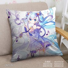Hatsune Miku anime two-sided pillow