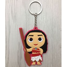 Moana anime two-sided key chain