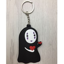 Spirited Away anime two-sided key chain