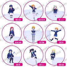 Lovelive anime figures set(9pcs a set)