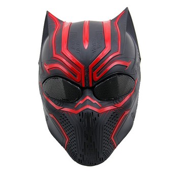 Black Panther cosplay mask hallowmas mask