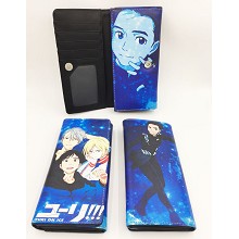 YURI on ICE anime long wallet