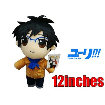 12inches YURI on ICE anime plush doll