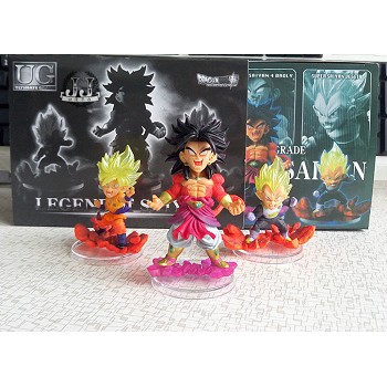 Dragon Ball anime figures set(3pcs a set)