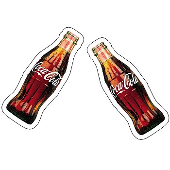 Coca Cola irregular shape pillow