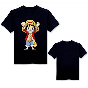 One Piece Luffy anime cotton t-shirt