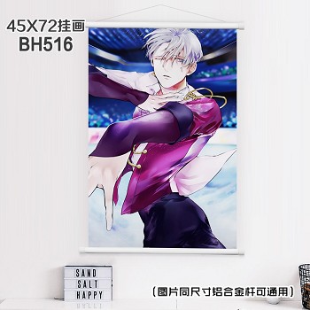 Yuri on ice anime wall scroll