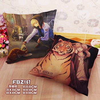 Yuri on ice anime two-sided pillow