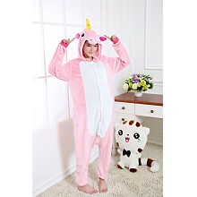 Cartoon animal My Little Pony flano pajamas dress hoodie