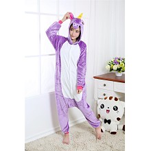 Cartoon  animal My Little Pony flano pajamas dress hoodie