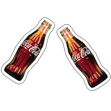 Coca Cola irregular shape pillow