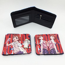 Toaru Kagaku no Rail anime wallet