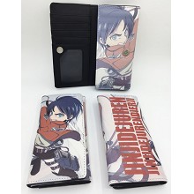 Attack on Titan anime long wallet