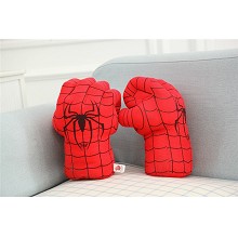 Spider man plush gloves a pair