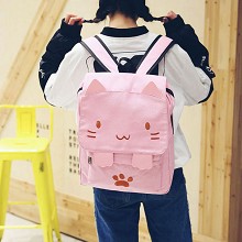 Neko Atsume anime backpack bag