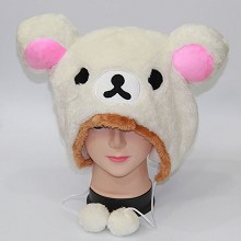 Rilakkuma anime plush hat