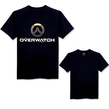 Overwatch 3Dlogo cotton t-shirt