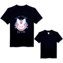 Overwatch D.Va cotton t-shirt