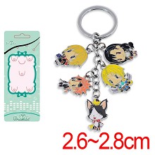 Final Fantasy anime key chain