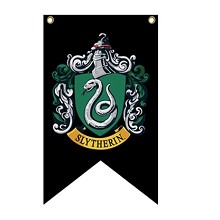 Harry Potter Slytherin cos flag