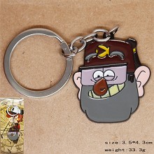 Gravity Falls key chain