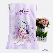 Kobayashi-san Chi no Maid Dragon anime towel 35X70CM