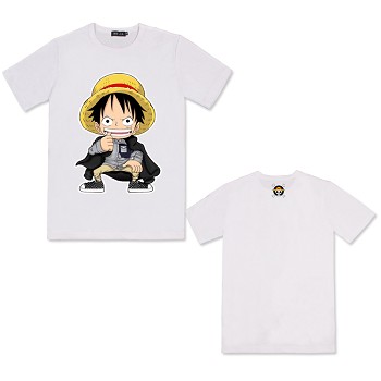 One Piece Luffy anime cotton t-shirt