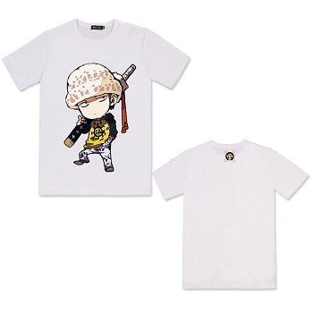 One Piece Law anime cotton t-shirt