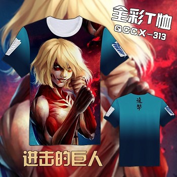 Attack on Titan anime t shirt