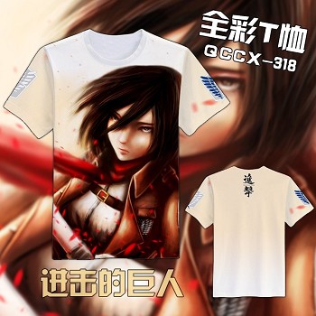 Attack on Titan anime t shirt