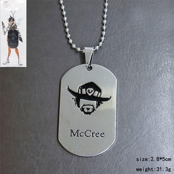 Overwatch mccree necklace