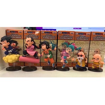 Dragon Ball WCF 30th anime figures set(6pcs a set)