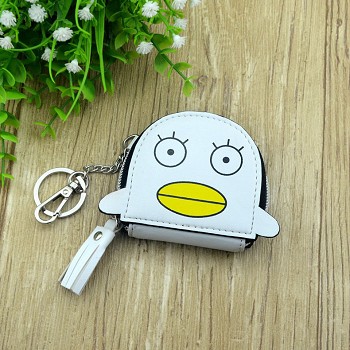 Gintama anime key chain bag