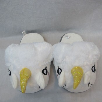 Despicable Me unicorn plush shoes slippers a pair