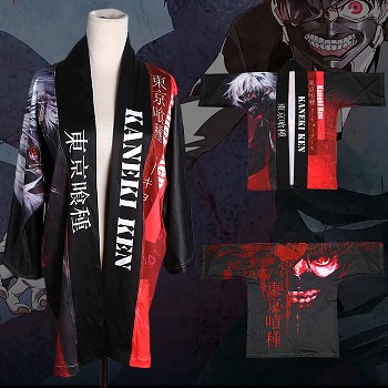 Tokyo ghoul anime kimono cloak mantle hoodie