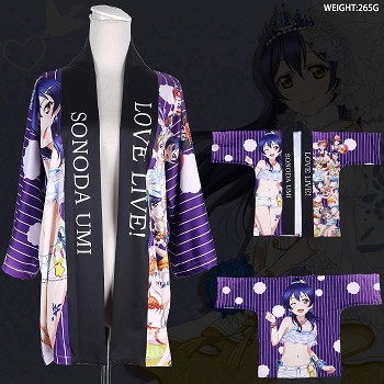 Lovelive Sonoda Umi anime kimono cloak mantle hoodie