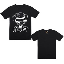 One Piece Luffy anime cotton t-shirt