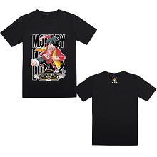 One Piece Luffy anime cotton t-shirt