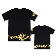 One Piece Law anime cotton t-shirt