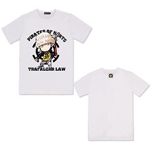 One Piece Law anime cotton t-shirt