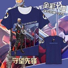 Overwatch soldier 76 t shirt