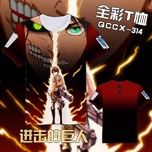 Attack on Titan anime t shirt