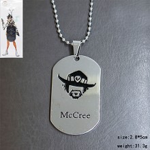 Overwatch mccree necklace