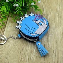Re:Life in a different world from zero key chain bag